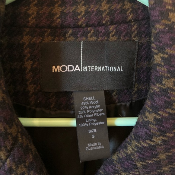 NWOT Moda International Peacoat - Picture 2 of 4